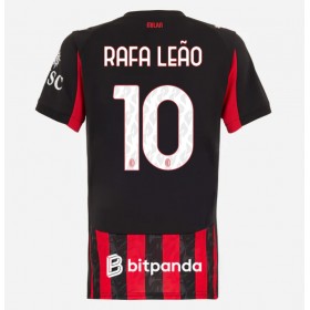 AC Milan Rafael Leao #10 Hemmakläder Dam 2025-26 Kortärmad